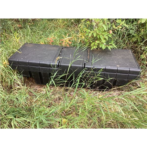 Large Black Plastic Equipment Case