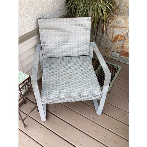 Outdoor Patio Set With Loveseat, Two Armchairs, and Coffee Table