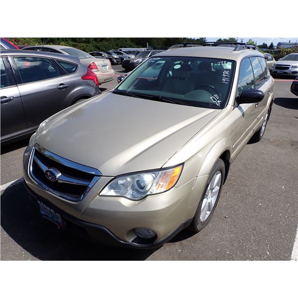 2008 Subaru Outback