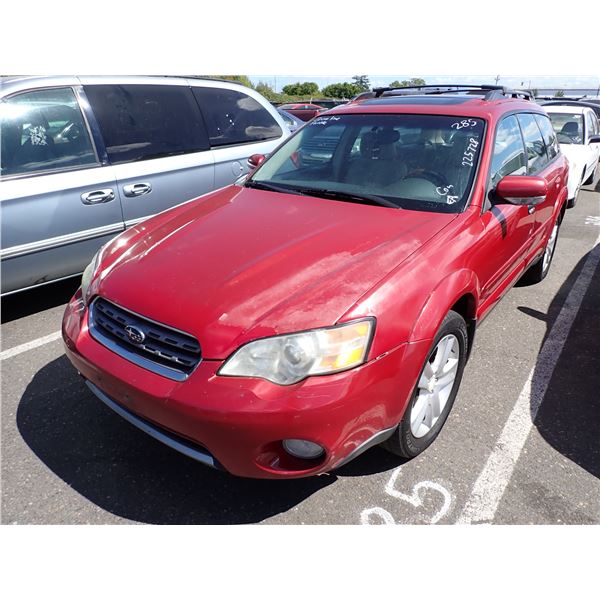 2006 Subaru Outback