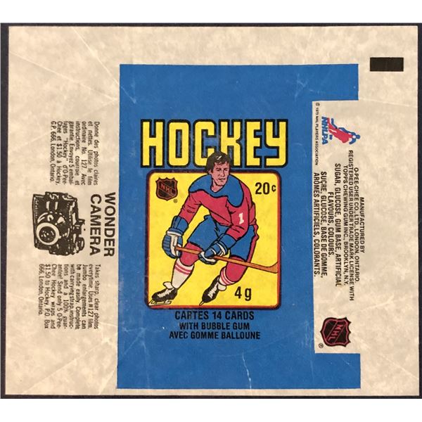 1979-80 O-PEE-CHEE NHL HOCKEY WRAPPER - GRETZKY ROOKIE YEAR
