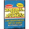 Image 1 : 1981 FLEER BASEBALL STAR STICKERS WAX PACK