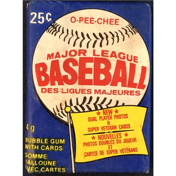 1983 O-PEE-CHEE BASEBALL WAX PACK