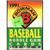 Image 1 : 1991 BOWMAN BASEBALL CELLO PACK
