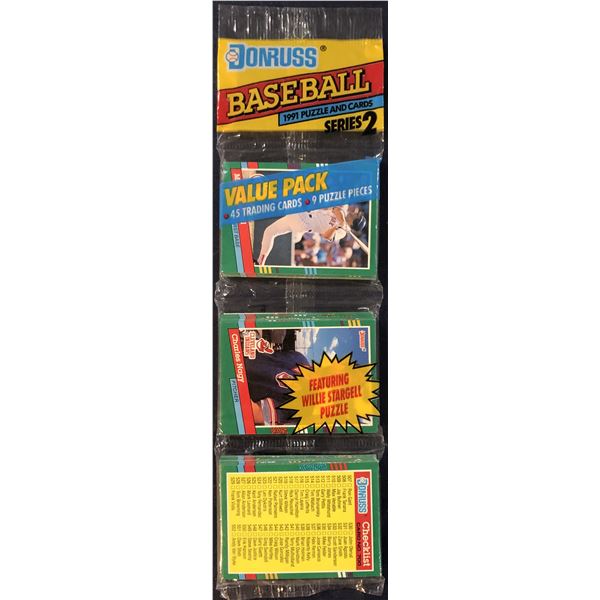 1991 DONRUSS BASEBALL MONSTER PACK