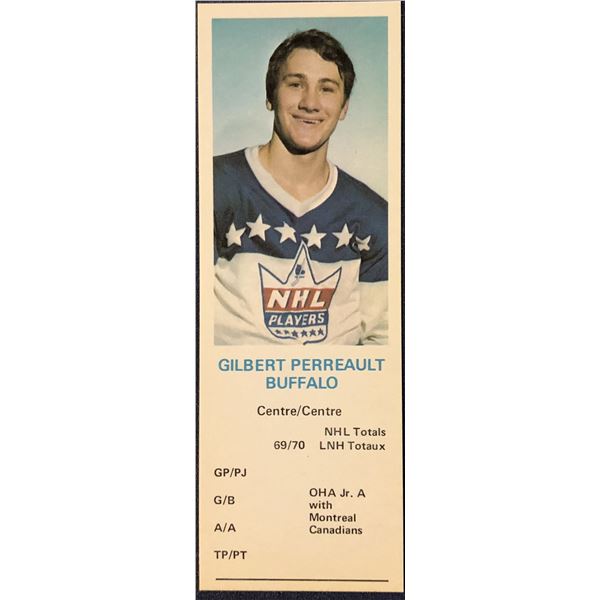 1970-71 DAD'S COOKIES NHL GILBERT PERREAULT (HOF)