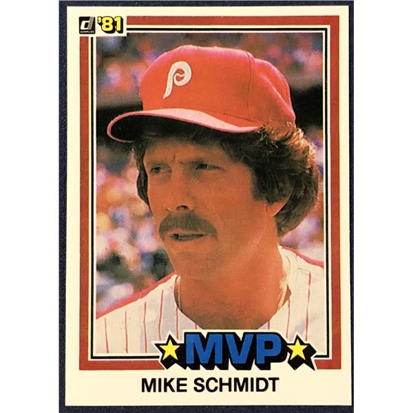1981 DONRUSS BASEBALL MIKE SCHMIDT (HOF)
