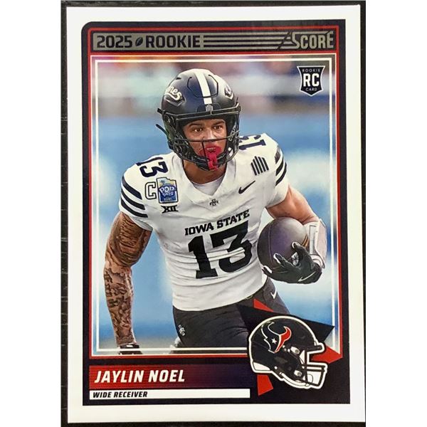 2025 PANINI SCORE JAYLIN NOEL ROOKIE CARD
