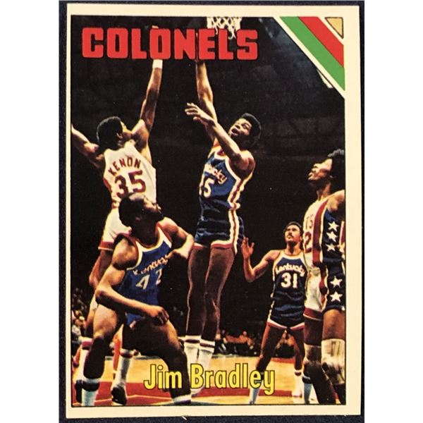 1975-76 TOPPS ABA BASKETBALL JIM BRADLEY