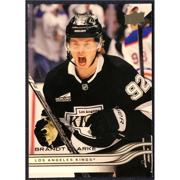2025-26 UPPER DECK NHL BRANDT CLARKE
