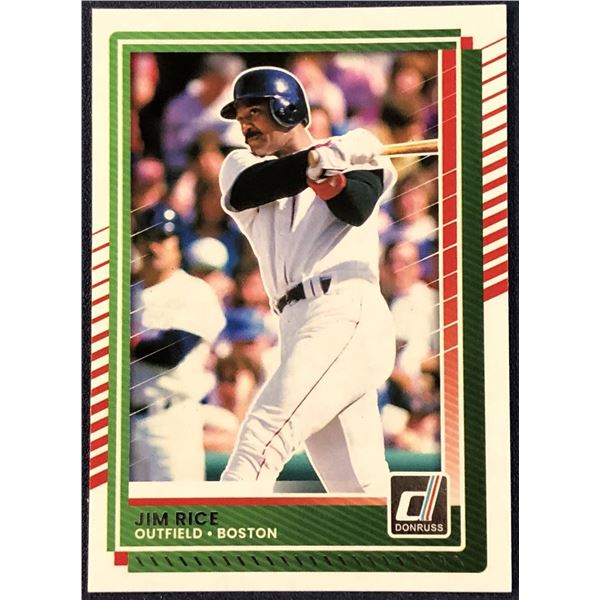 2025 DONRUSS BASEBALL JIM RICE (HOF)