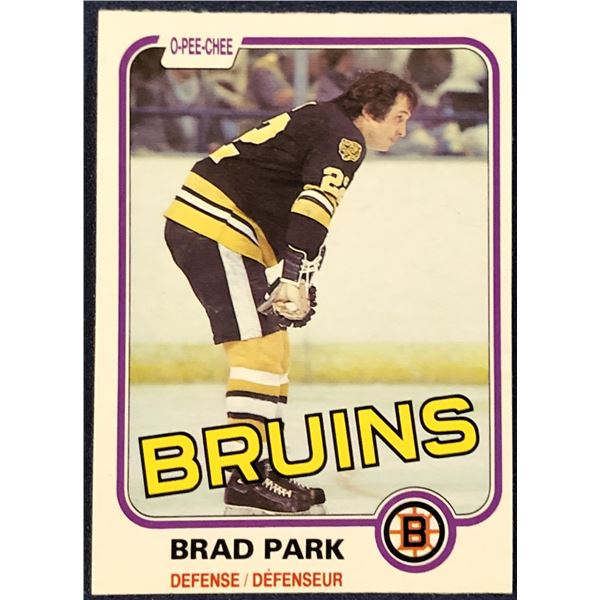 1981-82 O-PEE-CHEE BRAD PARK (HOF)