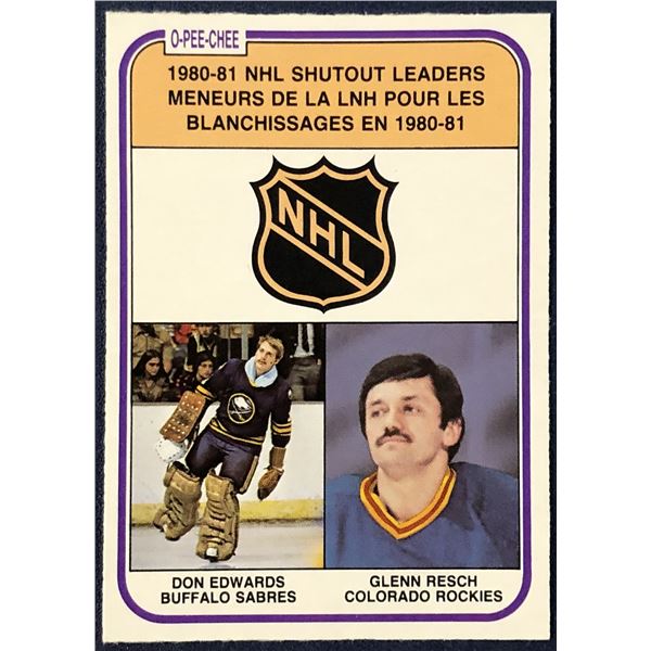 1981-82 O-PEE-CHEE CHICO RESCH