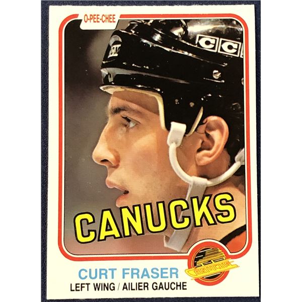1981-82 O-PEE-CHEE CURT FRASER