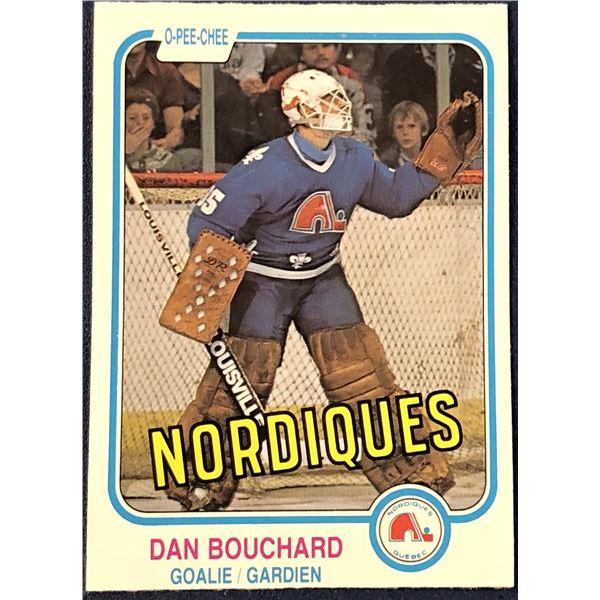 1981-82 O-PEE-CHEE DANIEL BOUCHARD