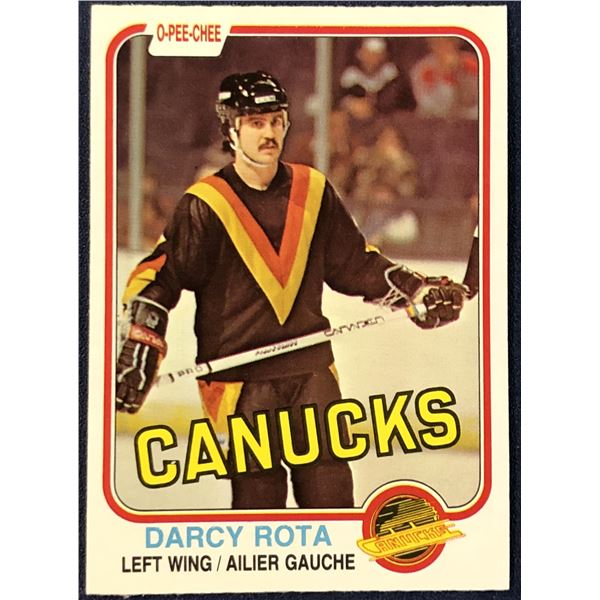1981-82 O-PEE-CHEE DARCY ROTA