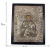 Image 2 : Silver Tradition Art Byzantine Icon 950 Silver Made in Greece 8.75x10.75"