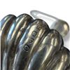 Image 2 : 2 English Sterling Silver Salt Shells & 1 Birks Sterling "Scotch" Decanter Tag * Total weight: 29.7