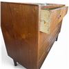 Image 5 : Mid-Century Modern Teak Five-Drawer Dresser with Integrated Recessed Pulls, 37x16.5x32 in