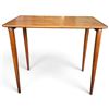 Image 1 : Mid-Century Modern Wooden Table w Tapered Legs 22.75x14.5x19"