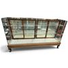 Image 1 : Large Glass Display Case w Wooden Frame & Claw Foot Design 72x41x15"