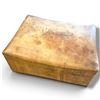 Image 3 : Converted Antique Wood Chopping Block Coffee Table or Bench with Aged Aesthetic, 41x31x23 Inches