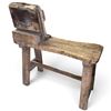 Image 4 : Antique Wooden Saddle Maker's Stitching Horse with Clamp Vise, Primitive Bench, 30x11x32.5 in