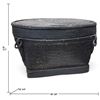 Image 2 : Ifugao Philippine Tribal Basket w Lid & Handles 18x14x11"