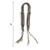 Image 2 : Vintage Wooden Equestrian Hames w Metal Connectors & Rope 40" Long