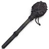 Image 1 : Ottoman-Style Spiked Iron Mace with Turned Wood Shaft, Balkan/Middle Eastern Form, 18 Inches