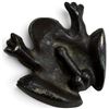 Image 3 : Set of Burmese Bronze Opium Weights, Hintha Bird & Toad Forms, Traditional Cast Types, 2.5 in