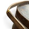 Image 3 : Pair of Antique Wooden Buckets w Handles & Lid 9.5" Approximate Diameter