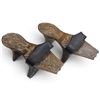 Image 2 : Ottoman Wooden Hammam Bath Clogs (Nal?n/Kapkap) with Carved Platforms, Traditional Form, 10 in
