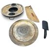 Image 1 : Group of Andean/Aymara Carved Wooden Household & Ritual Implements, Traditional Forms, 4 Pieces