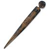 Image 3 : Assorted Carved & Metal Decorative Items w Wooden Dagger