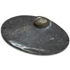 Image 5 : Geological Stone Collection & Carved Block w Fossil & Spherical Designs