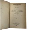 Image 3 : Francesco De Sanctis Studio su Giacomo Leopardi 1885 Posthumous Italian Literary Study Antique Book