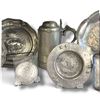 Image 2 : Collection of Pewter Plates & Tankard w Port Royal Design