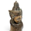 Image 5 : Collection of Carved Wooden & Woven Tribal Artifacts w Figurines Tallest is 11"