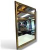 Image 3 : Ornate Gold-Tone Gilt Framed Rectangular Wall Mirror, Decorative Frame, 17.5 x 25.5 Inches, Vintage.