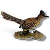 Image 1 : OMC Mexico Limited Edition Painted Ceramic Roadrunner Figurine on Naturalistic Base, 57/156