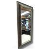 Image 3 : Ornate Rectangular Wall Mirror w Decorative Floral Frame 11.5x23.5"