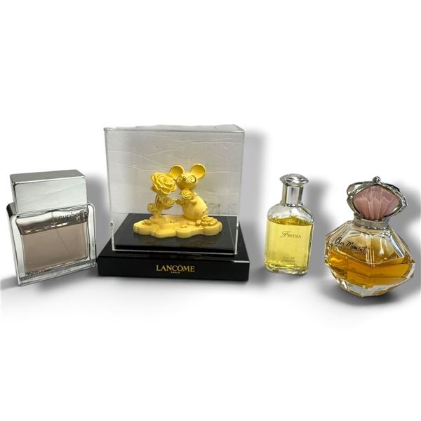 Calvin Klein Euphoria Men, Freesia & One Direction Our Moment Fragrances, Lancome Figurine, 4 Items.