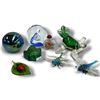 Image 1 : Collection of Glass Animal Figurines & Paperweights by Caithness & Others