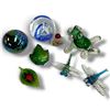 Image 2 : Collection of Glass Animal Figurines & Paperweights by Caithness & Others