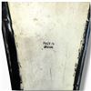 Image 4 : Japanese Ceramic Wall Pocket, Floral Design, Scalloped Edge, Made in Japan, 10 Inches Tall, Vintage.