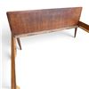 Image 3 : Mid, Century Modern Wooden Bed Frame Full/Double Sized Bed 55" width Mattress Made in Denmark