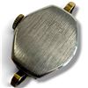 Image 2 : Vintage Ladies Gruen Watch Face with 10KT Rolled Gold Case - Stainless Steel Back