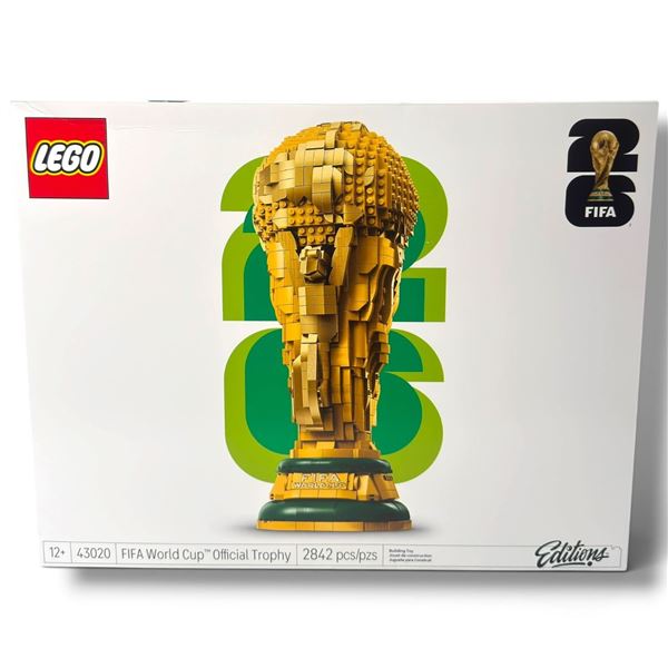 LEGO 43020 FIFA World Cup Official Trophy, Editions Series, 2842 Pieces, Factory Sealed Box