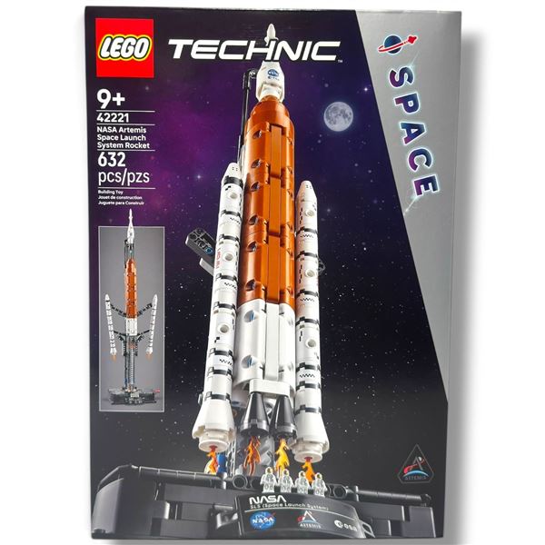 LEGO Technic NASA Artemis Space Launch Rocket Set 42122 Sealed